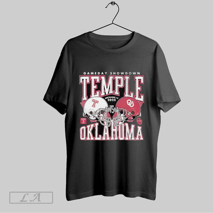 Original Gameday Showdown Temple Owls Vs Oklahoma Sooners Football