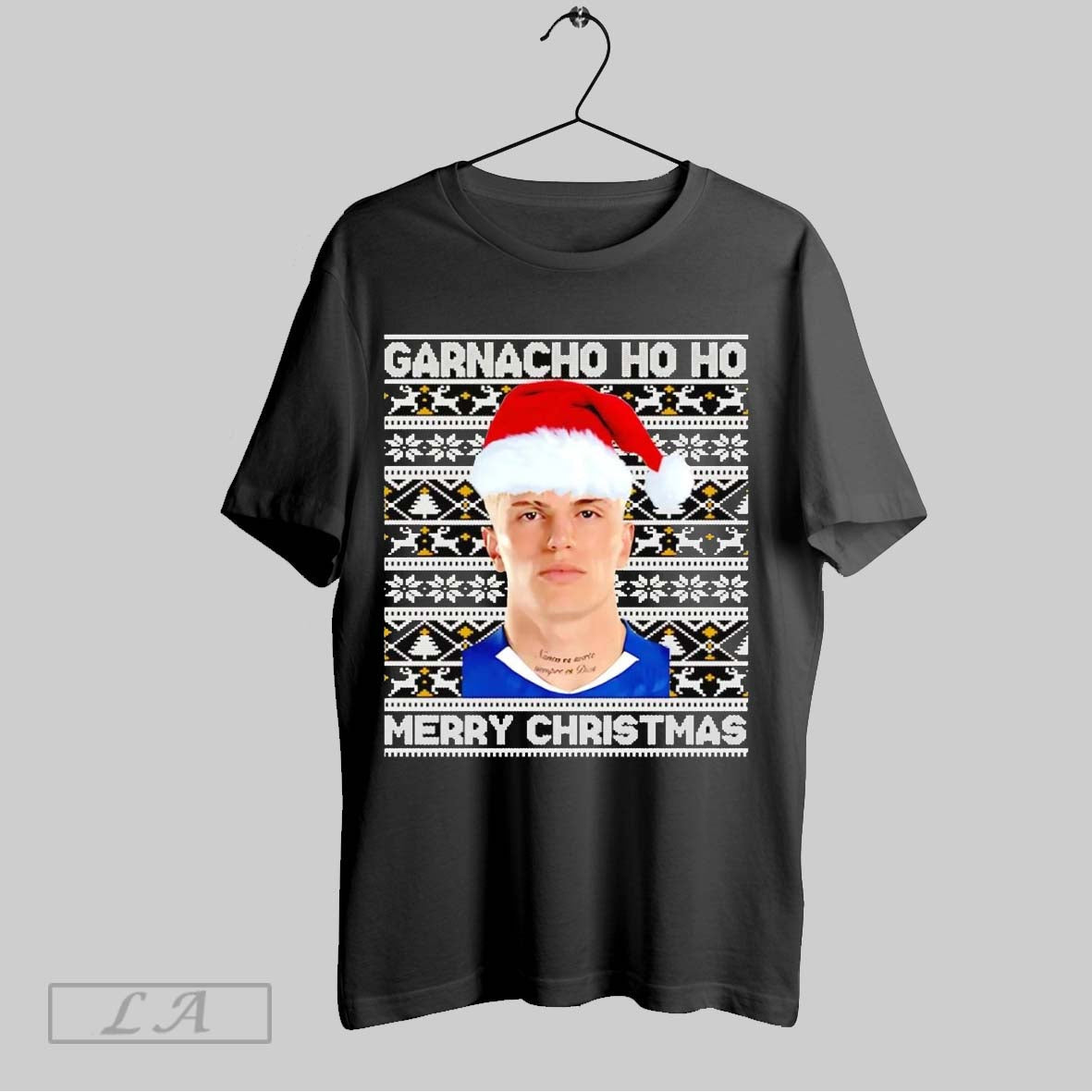 Original Garnacho Ho Ho Merry Tee Stylish Design