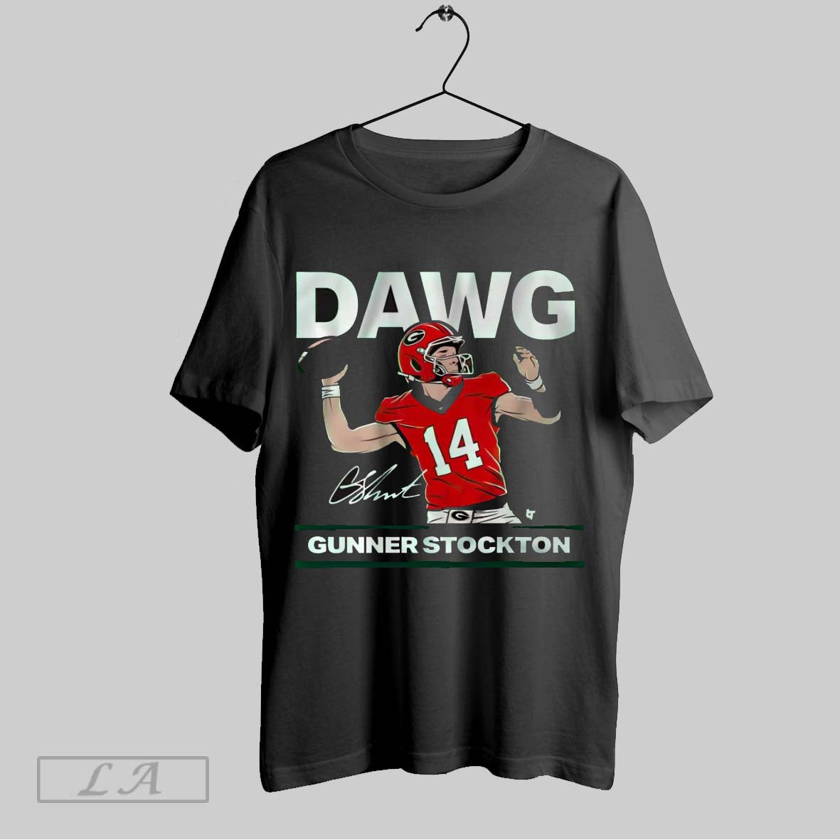 Original Georgia Bulldogs Football Gunner Stockton Is Dawg Signature