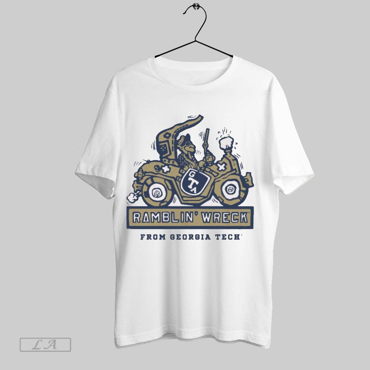 Original Georgia Tech Yellow Jackets Football Ramblin Wreck 2025 Tee