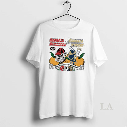 Original Georgia Tech Yellow Jackets Vs Georgia Bulldogs Peach State
