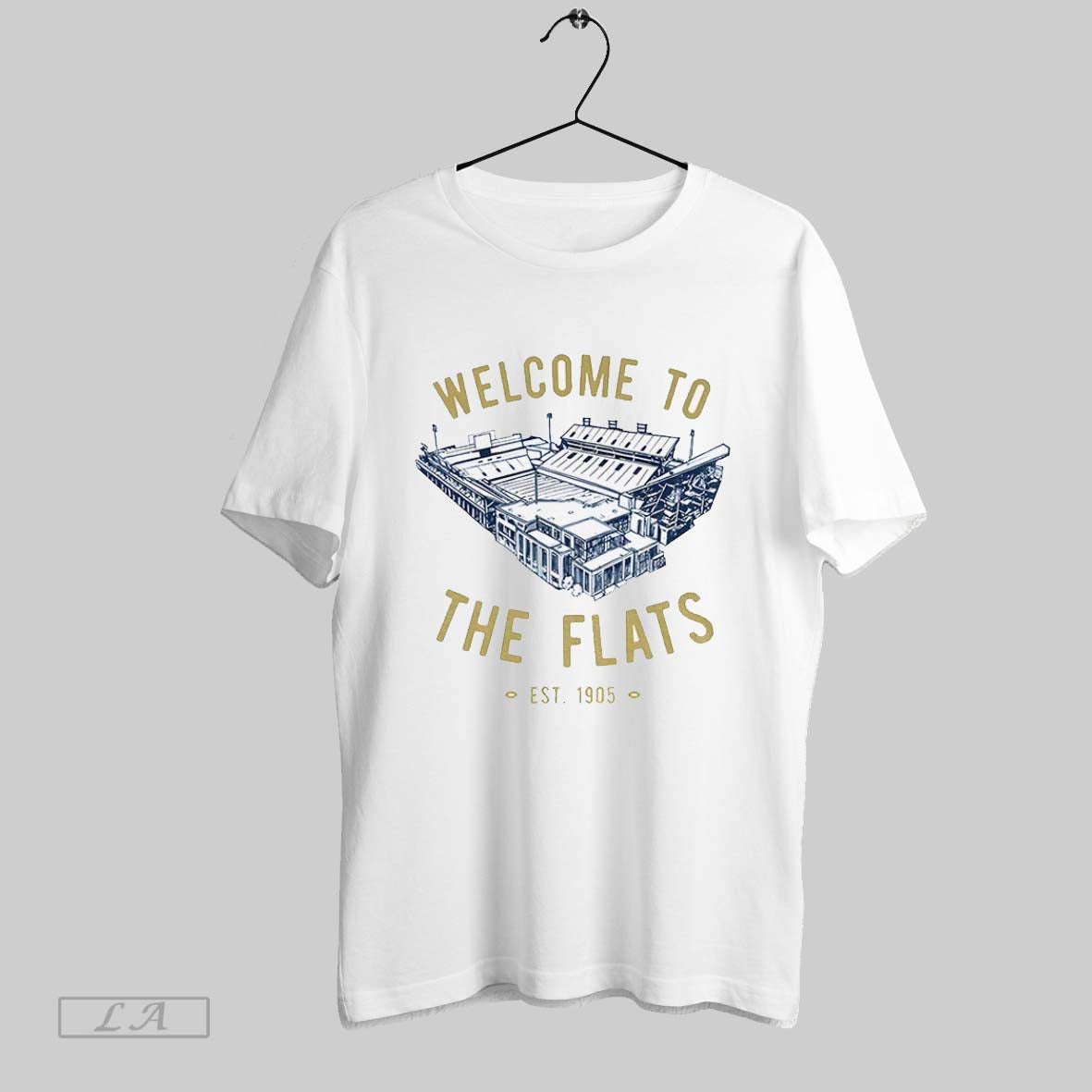 Original Georgia Tech Yellow Jackets Welcome To Flats Stadium Est