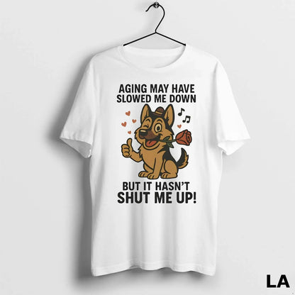 Original German Shepherd Aging May Have Slowed Me Down Tank Top Retro