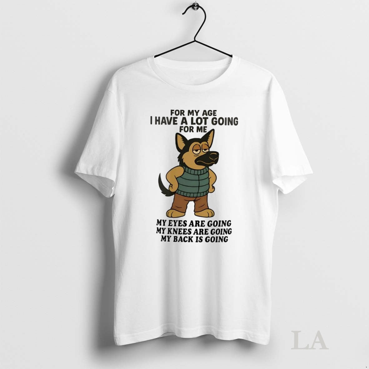 Original German Shepherd My Age I Have Lot Going Me My Eyes Long