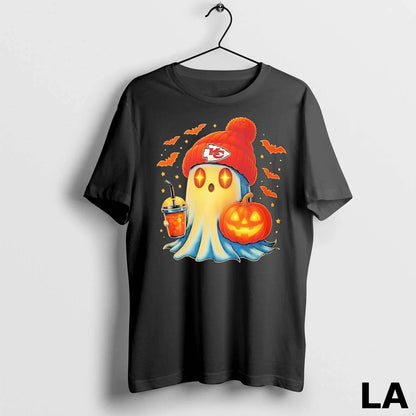 Original Ghost Kansas City Chiefs Halloween Trick Or Treat Shirt
