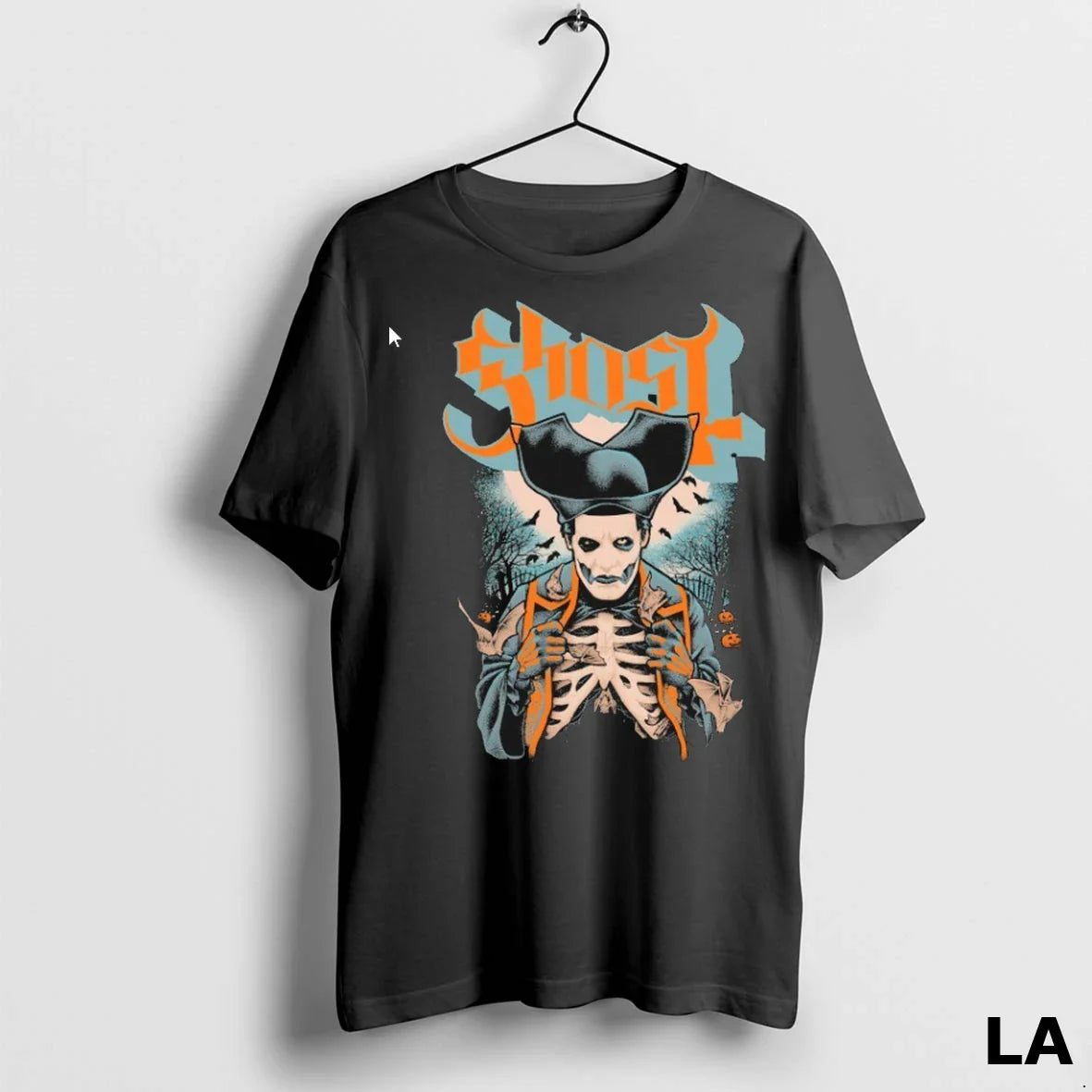 Original Ghost Ribs And Bats Skeleton Halloween Long Sleeve Premium