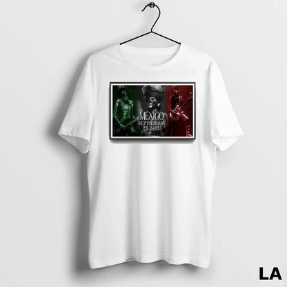 Original Ghost September 23 25 2025 Mexico Tee Trendy Merch