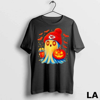 Original Ghost Drink Coffee Kansas City Chiefs Halloween Sweatshirt