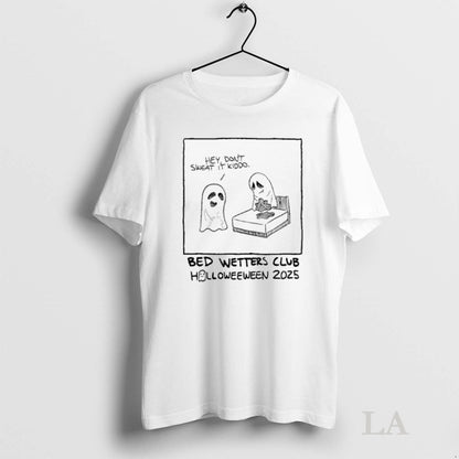 Original Ghost Hey Dont Sweat It Kiddo Bed Wetters Club Halloween