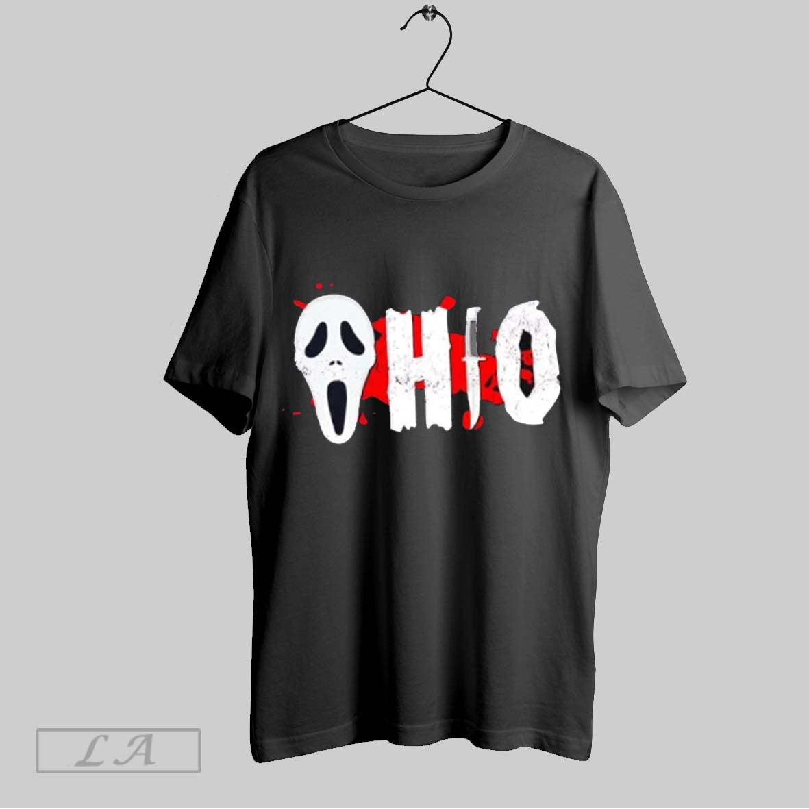 Original Ghostface Scream Ohio Blood Tee Exclusive Fashion