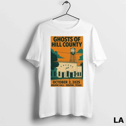 Original Ghosts Hill County Gruene Texas Tee Exclusive Apparel