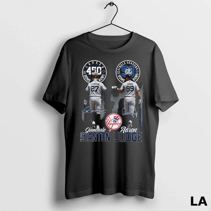 Original Giancarlo Stanton 450 Hr And Aaron Judge 50 Hr Tank Top