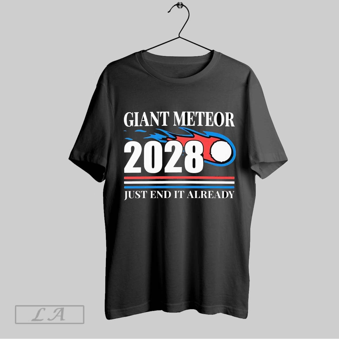 Original Giant Meteor 2028 Just End It Already Tank Top Premium