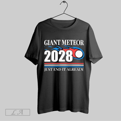 Original Giant Meteor 2028 Just End It Already Tank Top Premium