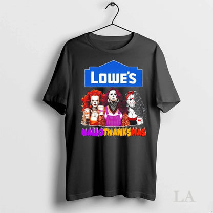 Original Cosplay Halloween X Lowes Happy Hallothanksmas Tee Exclusive