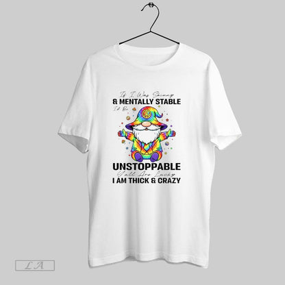 Original Gnome Im Not Nice Sibling Im Wtf You Looking Sibling Tee