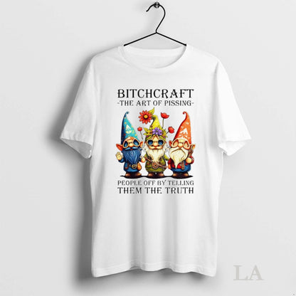 Original Gnome Bitchcraft Art Pissing People Off Telling Them Truth