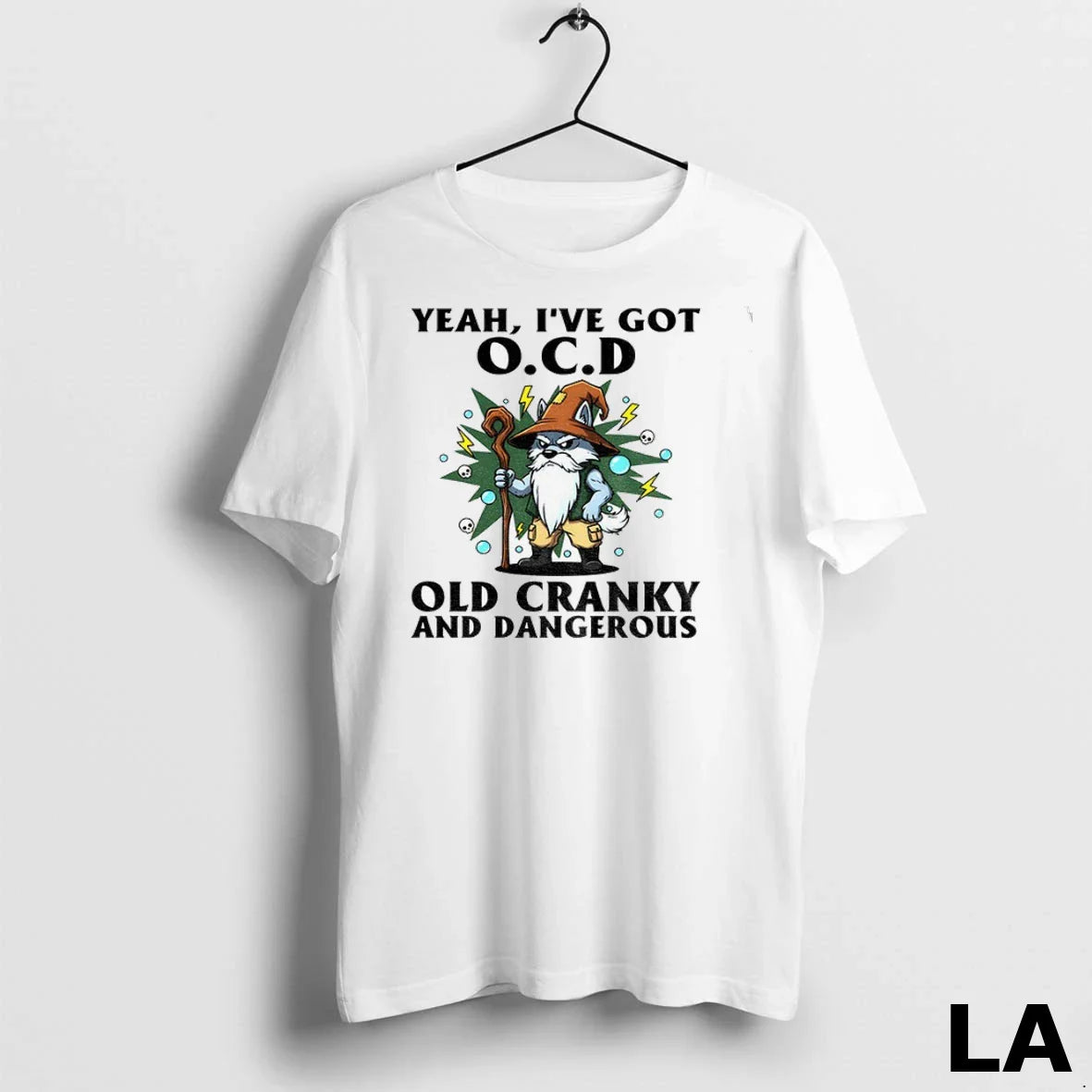Original Gnome Yeah Ive Got O C D Old Cranky And Dangerous TShirt
