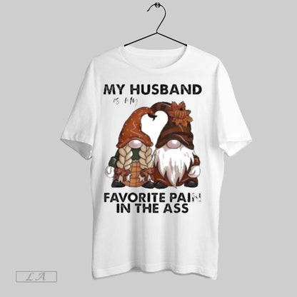 Original Gnomes My Husband Is My Favorite Pain Ass Tank Top Vintage