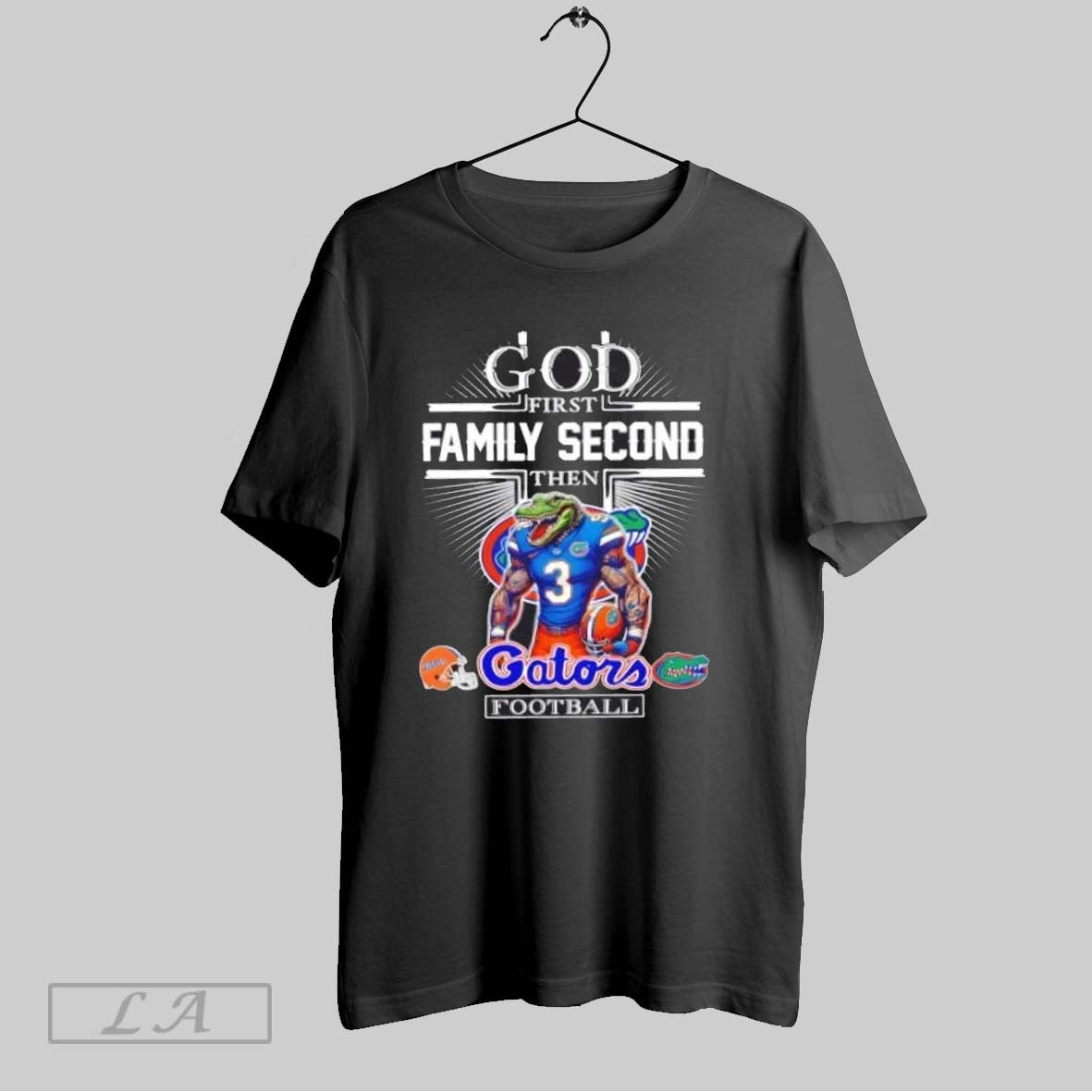 Original God First Family Second Then Florida Gators Football Mascot