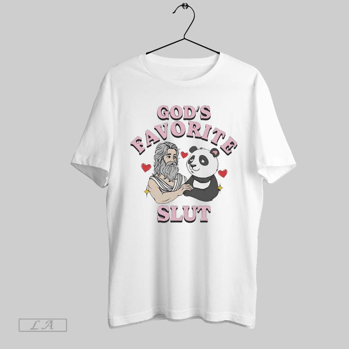 Original Gods Favorite Slut Panda Long Sleeve Vintage Art