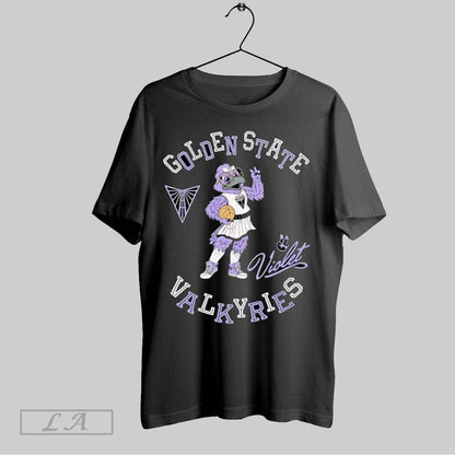 Original Golden State Valkyries 2025 Mascot Long Sleeve Authentic