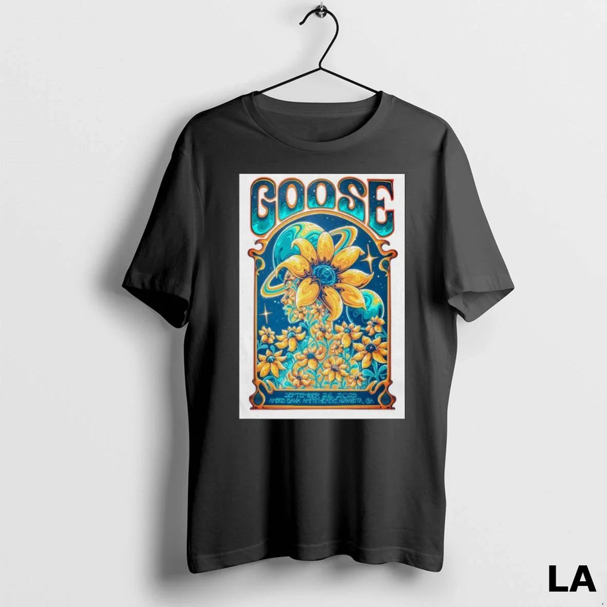 Original Goose Alpharetta 9 26 2025 Tour Long Sleve Hoodie Retro Art