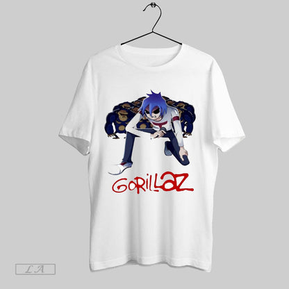 Original Gorillaz Kpop Demon Hunter White S Sweatshirt Vintage Outfit