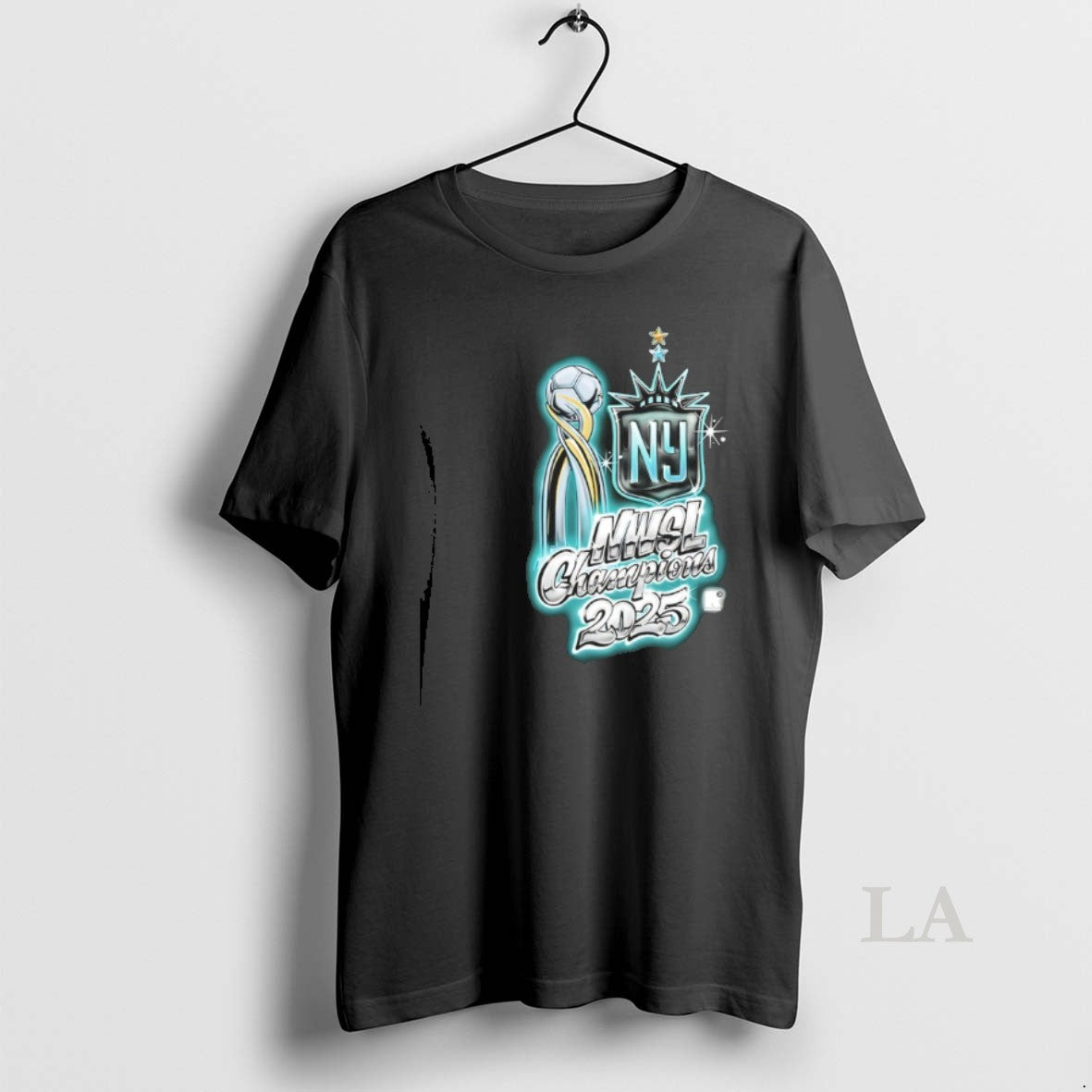 Original Gotham Fc 2025 Nwsl Champions Airbrush 90S Bootleg Shirt