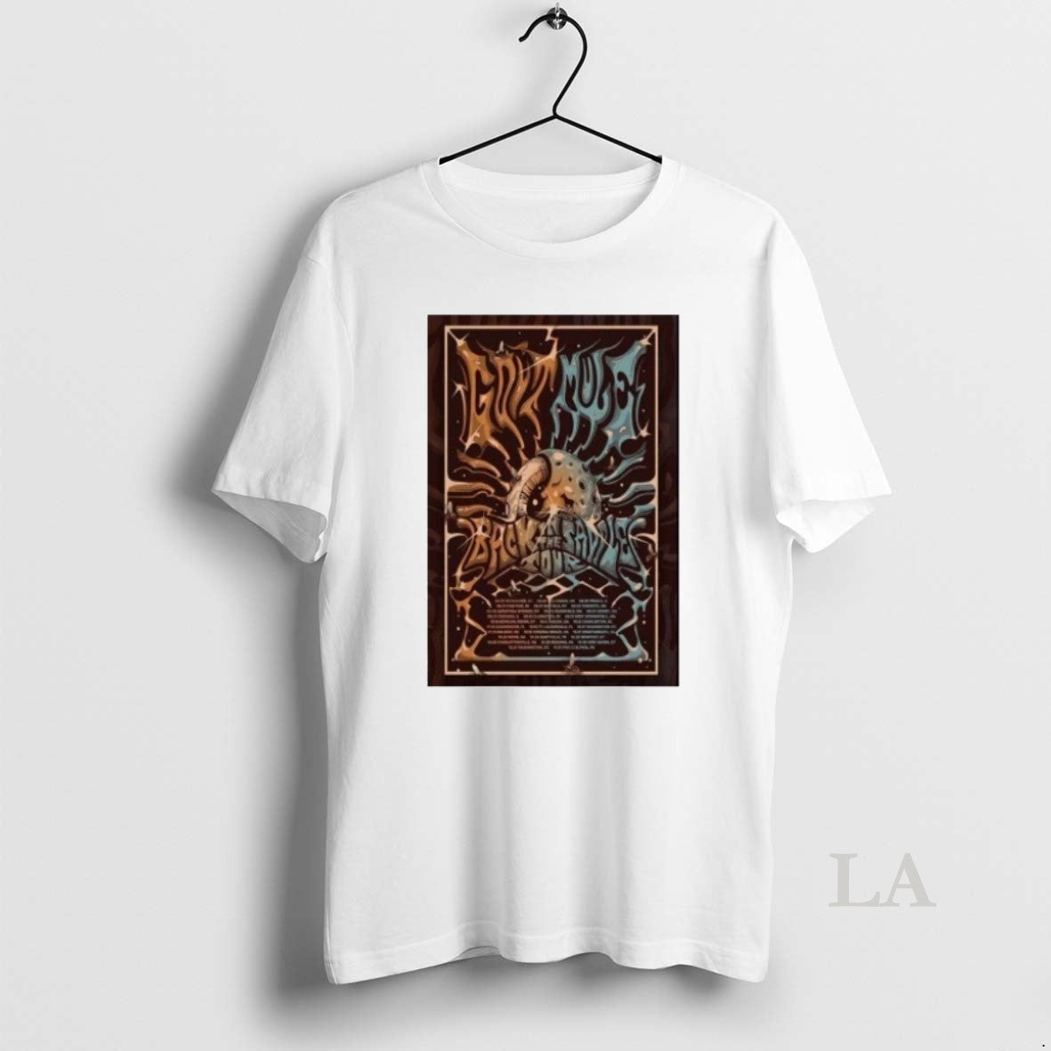 Original Govt Mule 2025 North American Tour Tee Elegant Apparel