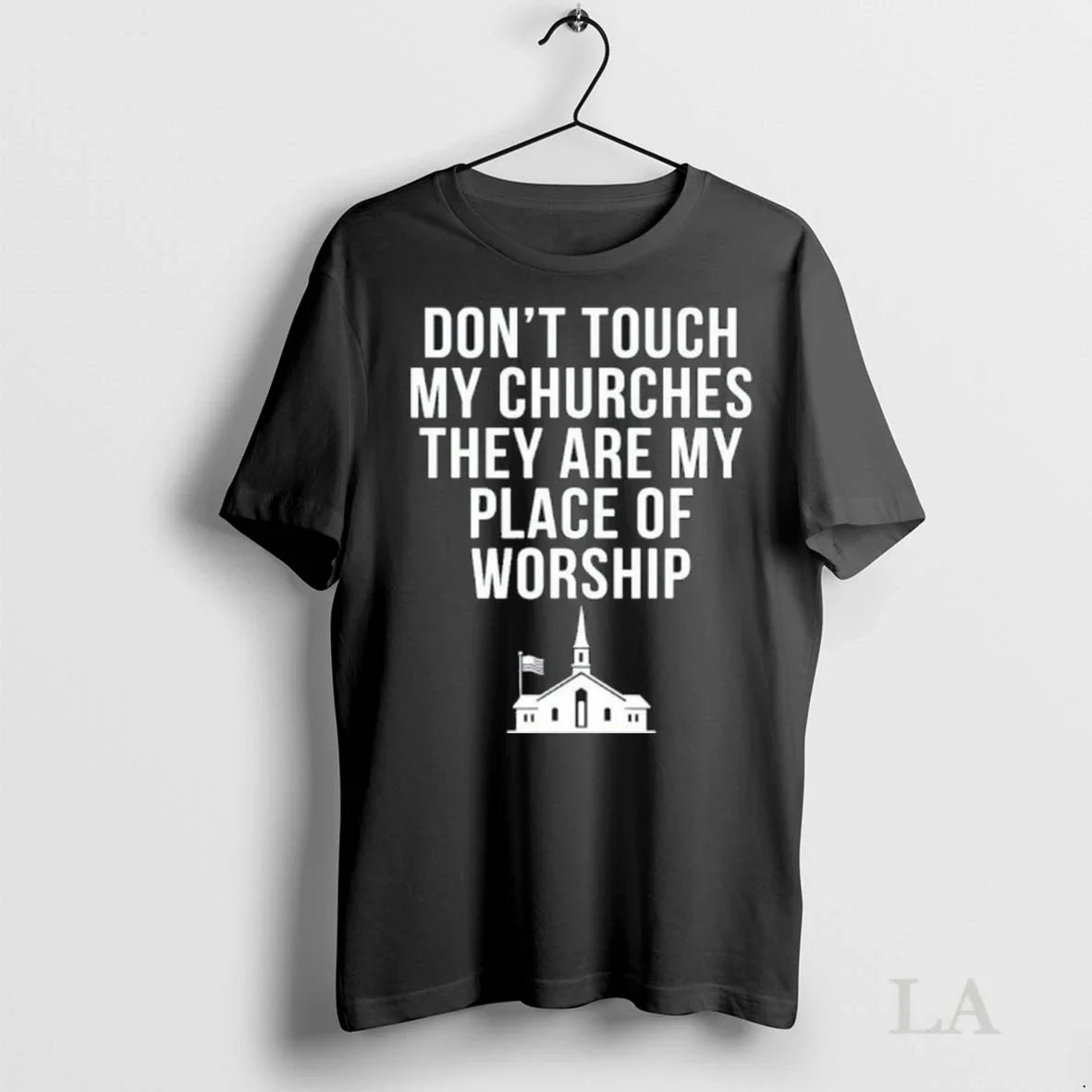 Original Grand Blanc Michigan Dont Touch My Churches They Are My