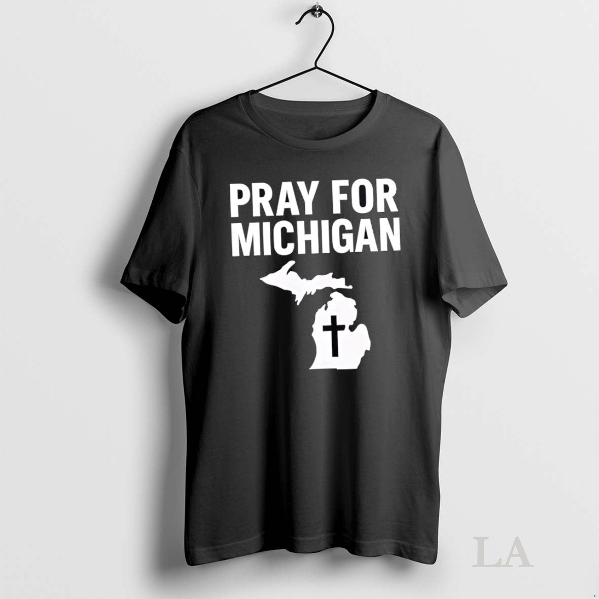 Original Grand Blanc Michigan Shooting Prayer Tee Vintage Fashion