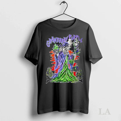 Original Grandaddy Purple Kush Halloween Skeleton Sweatshirt
