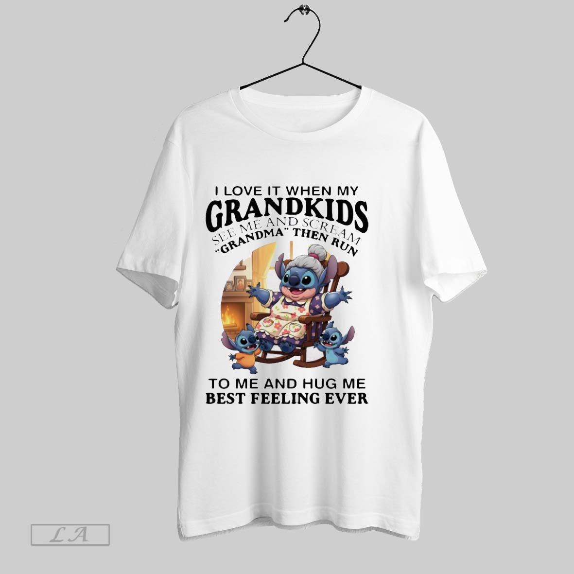 Original Grandma Stitch I Love It When My Grandkids See Me And Scream
