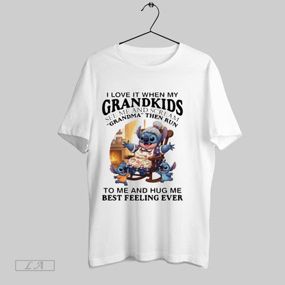 Original Grandma Stitch I Love It When My Grandkids See Me And Scream