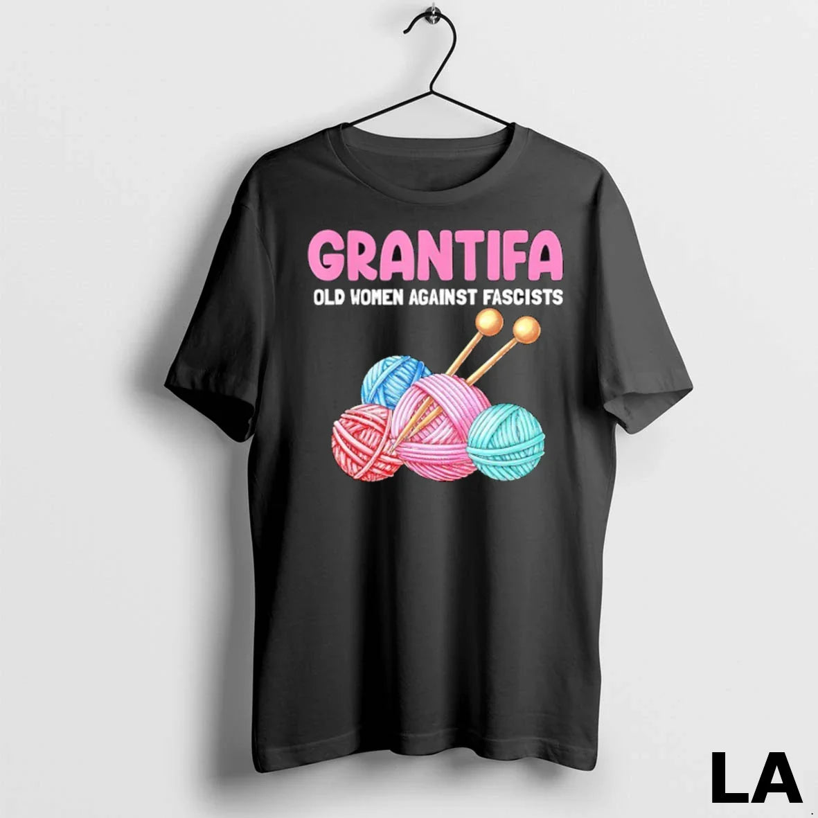 Original Grantifa Old Against Fascist Long Sleeve Retro Fashion