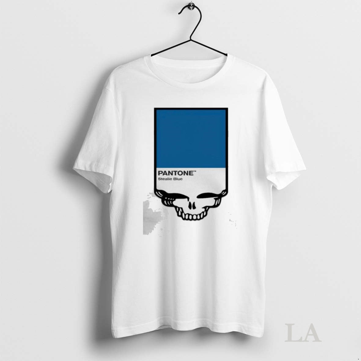Original Grateful Stealie Blue Pantone TShirt Trendy Fashion