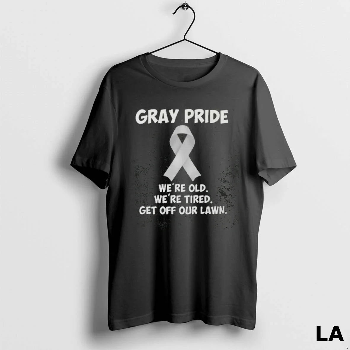 Original Gray Pride Were Old Were Tired Get Off Our Lawn Sweatshirt