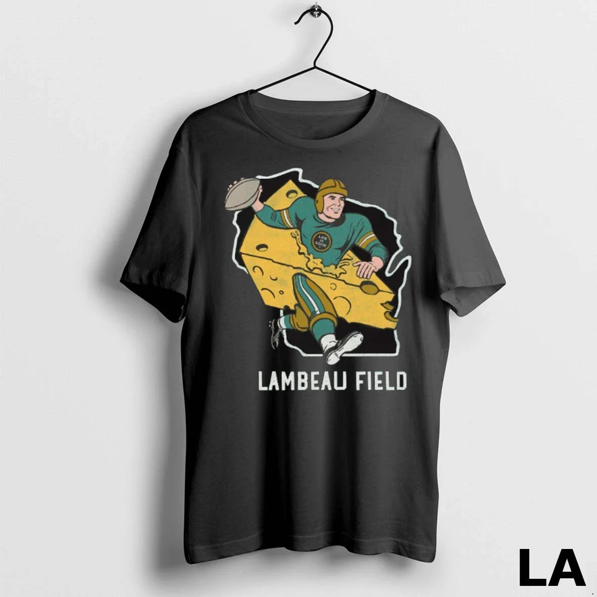 Original Green Bay Packers Lambeau Field Life Is Good Cheesehead