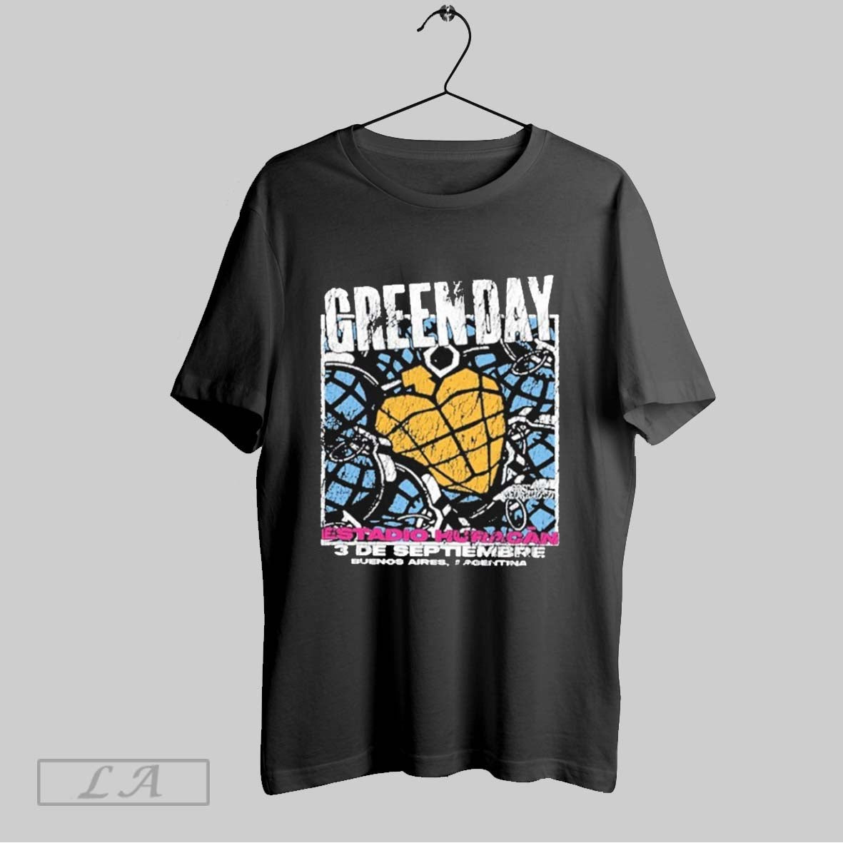 Original Green Day Estadio Huracan 3 De Septiembre Buenos Aires