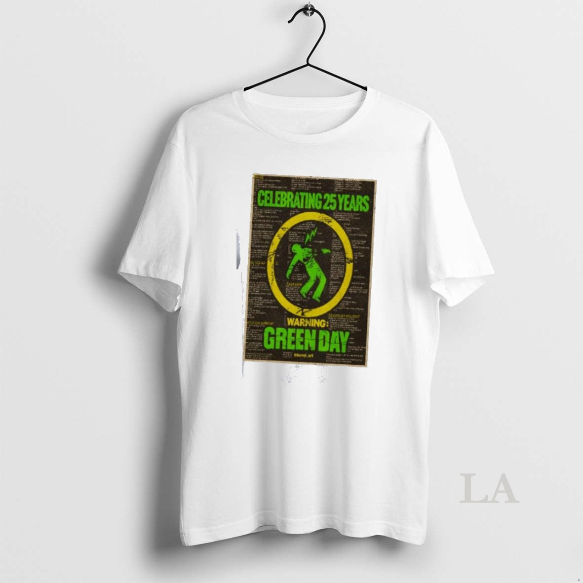 Original Green Day Warning Celebrating 25 Years Sweatshirt Retro Merch