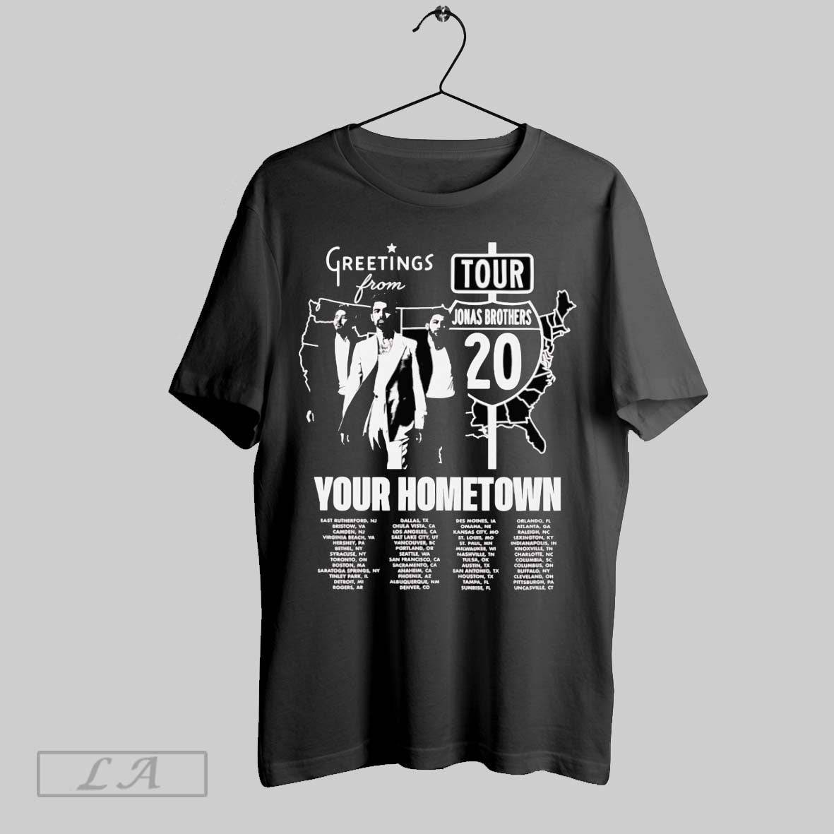Original Greetings From Your Hometown Tour Tee Retro Collection