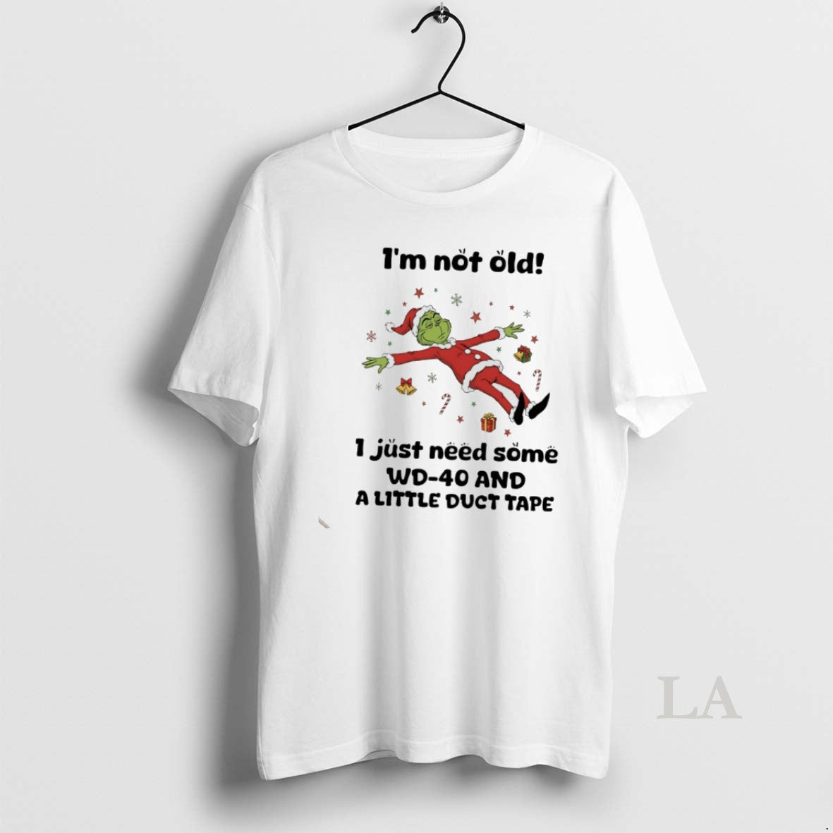 Original Grinch Santa Im Not Old I Just Need Some Wd 40 And Hoodie