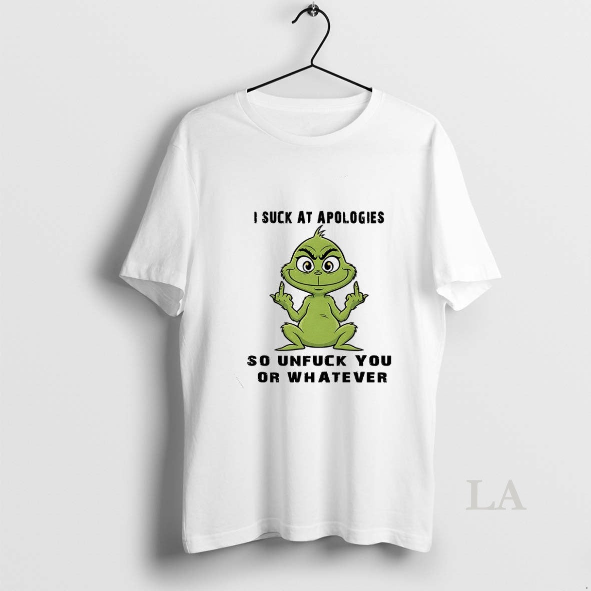 Original Grinch I Suck Apologies So Unfuck You Or Whatever Tank Top