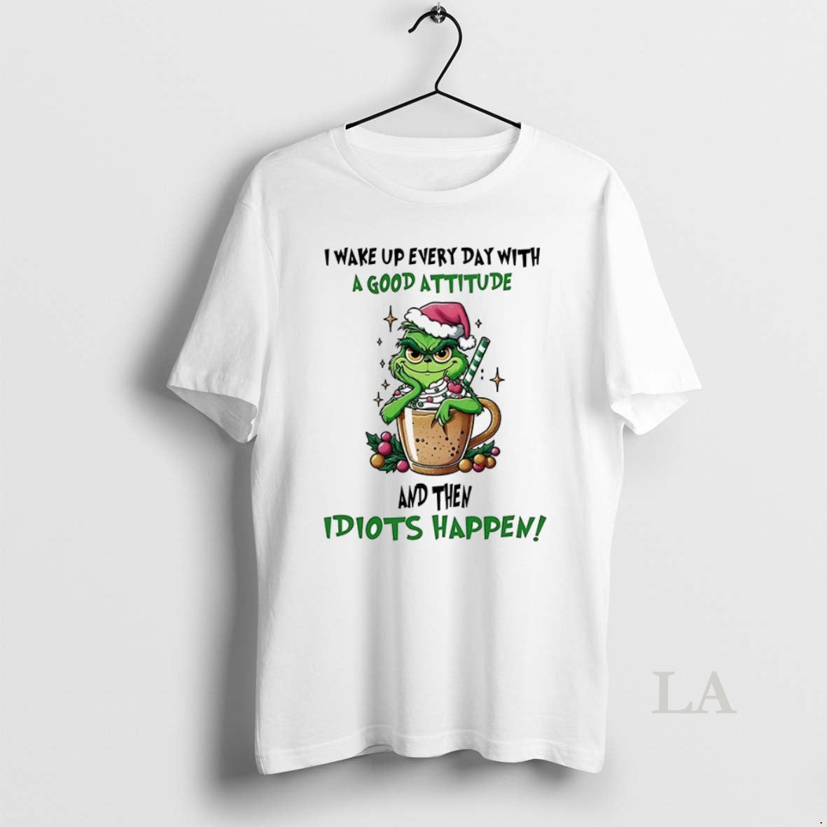 Original Grinch I Wake Up Every Day Good Attitude Sweatshirt Vintage