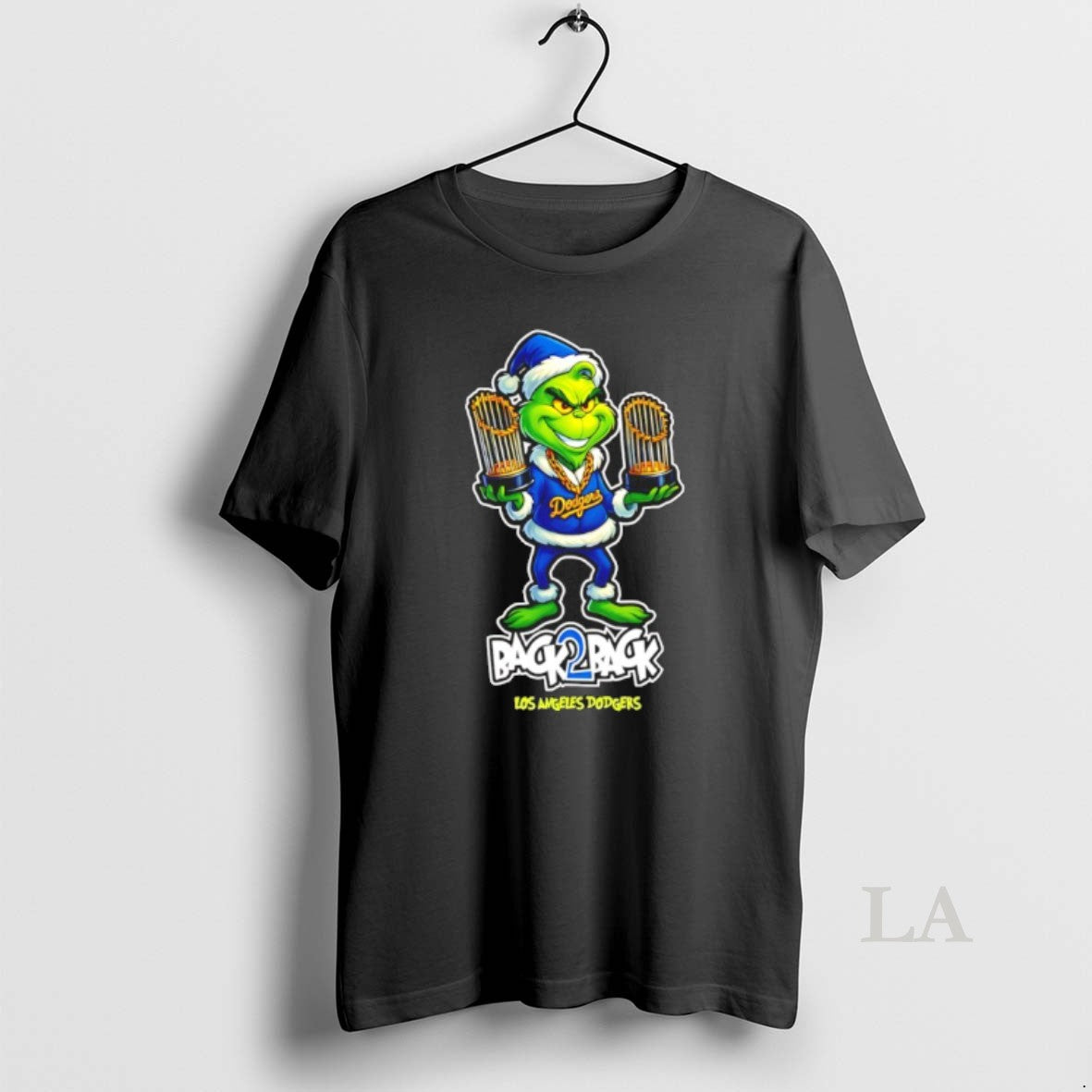Original Grinch Los Angeles Dodgers Back 2 Back 2025 Champions Tank