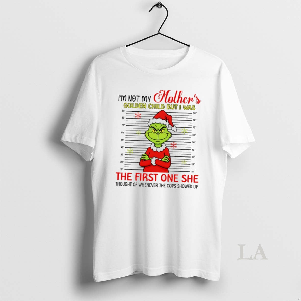 Original Grinch Santa Im Not My Mothers Golden Child But I Was First