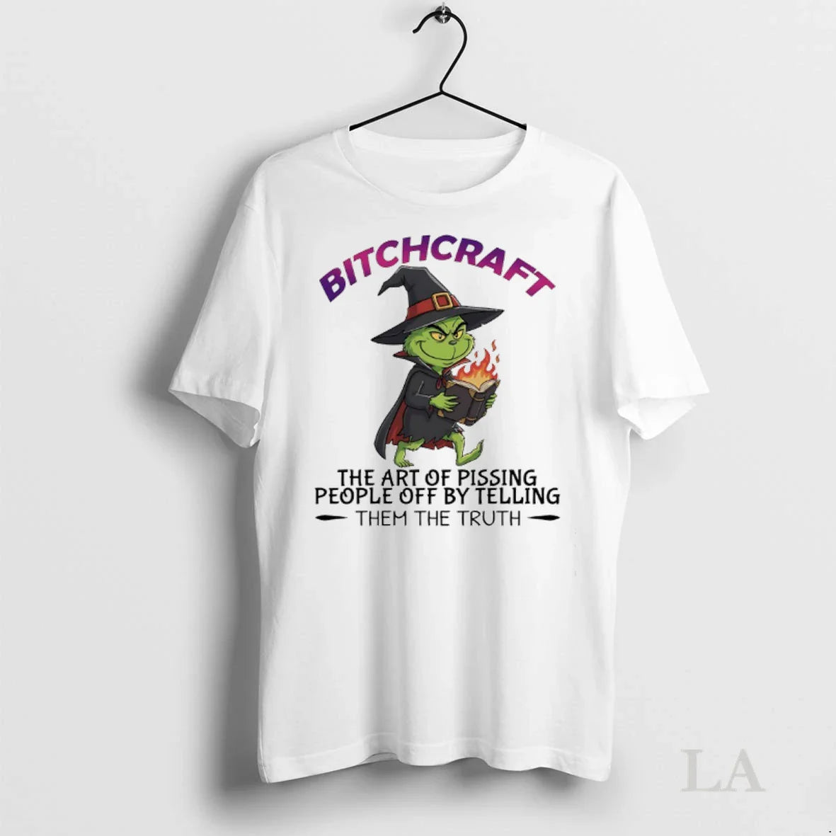 Original Grinch Bitcharaft Art Pissing People Off Telling Them Truth