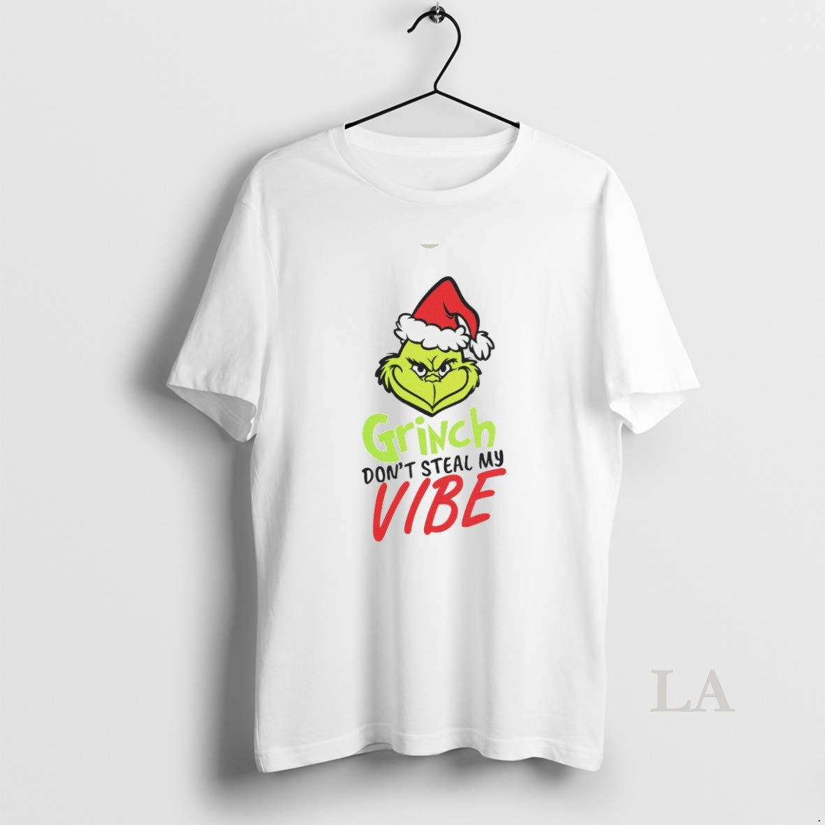 Original Grinch Dont Steal My Vibe White TShirt Exclusive Look