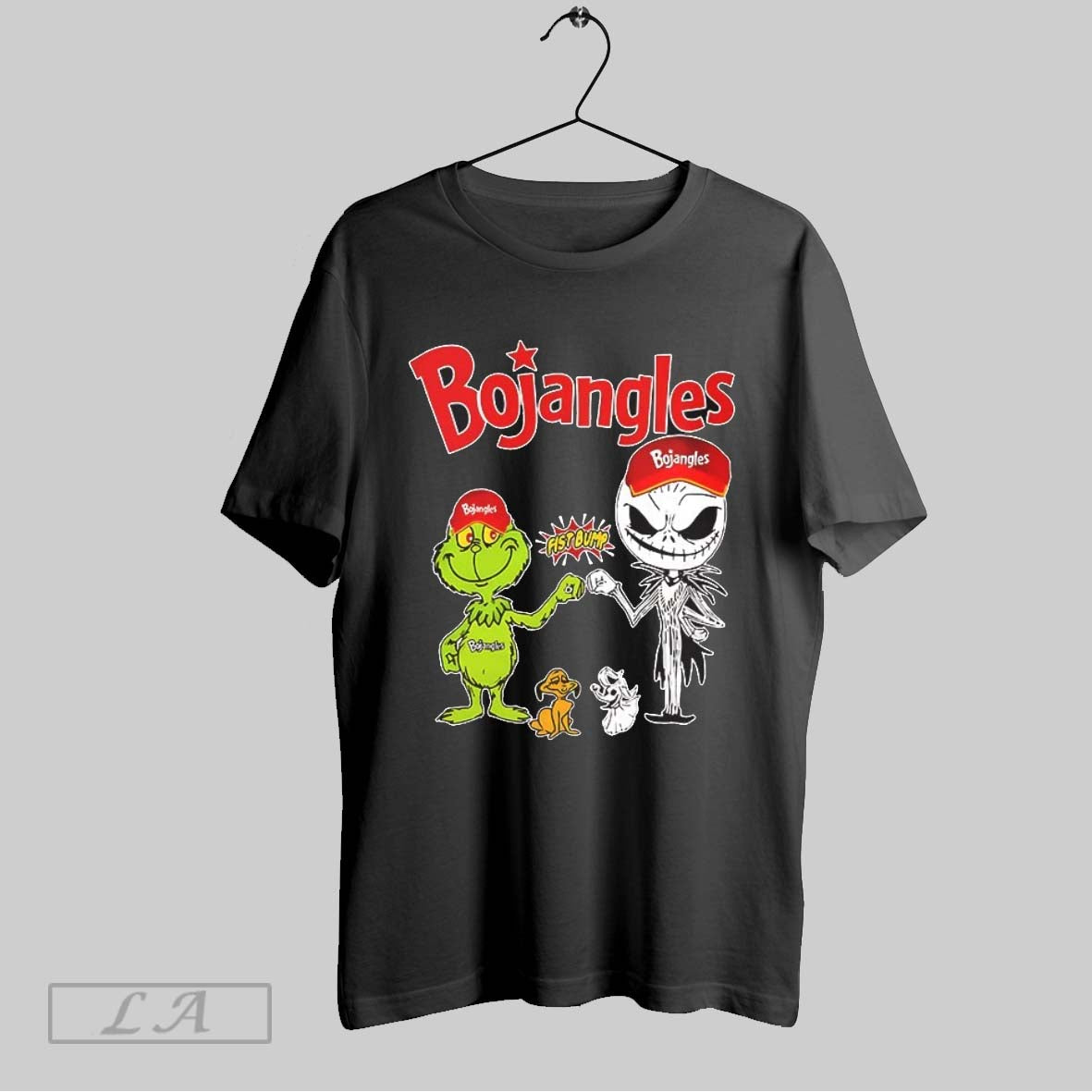 Original Grinch Fist Bump Jack Skellington Bojangles Halloween 2025 V